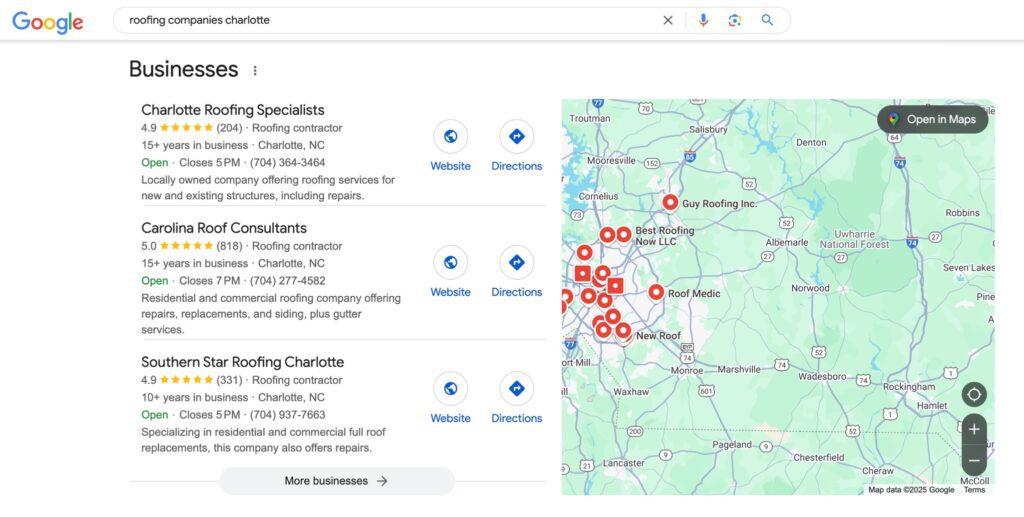 Google Maps Example